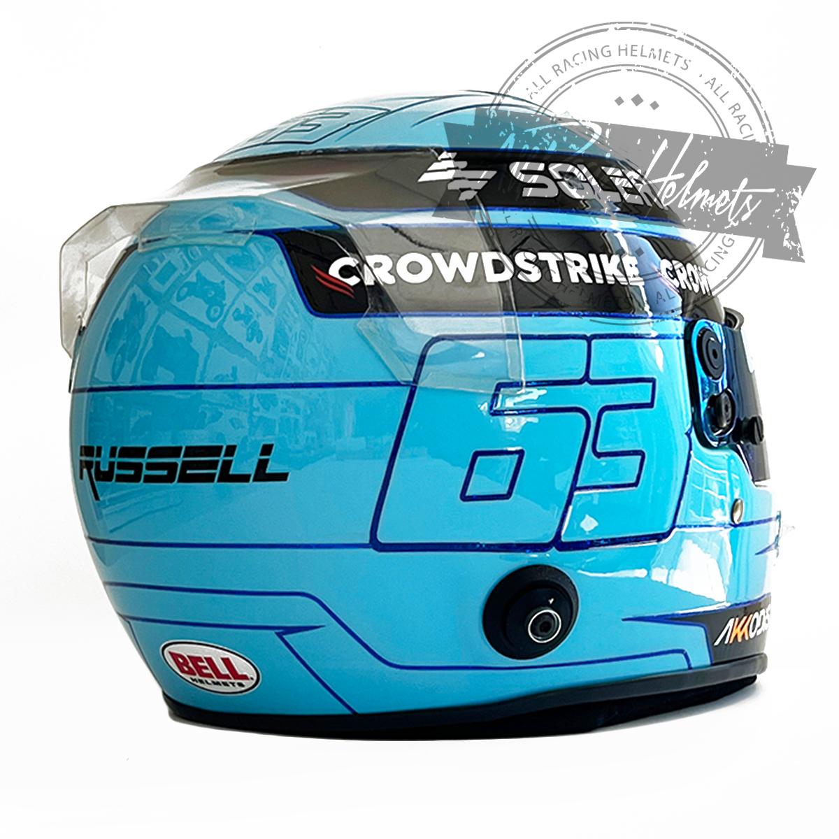 George Russell 2026 F1 Replica Helmet | Full Scale 1:1
