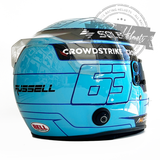 George Russell 2024 F1 Replica Helmet Scale 1:1