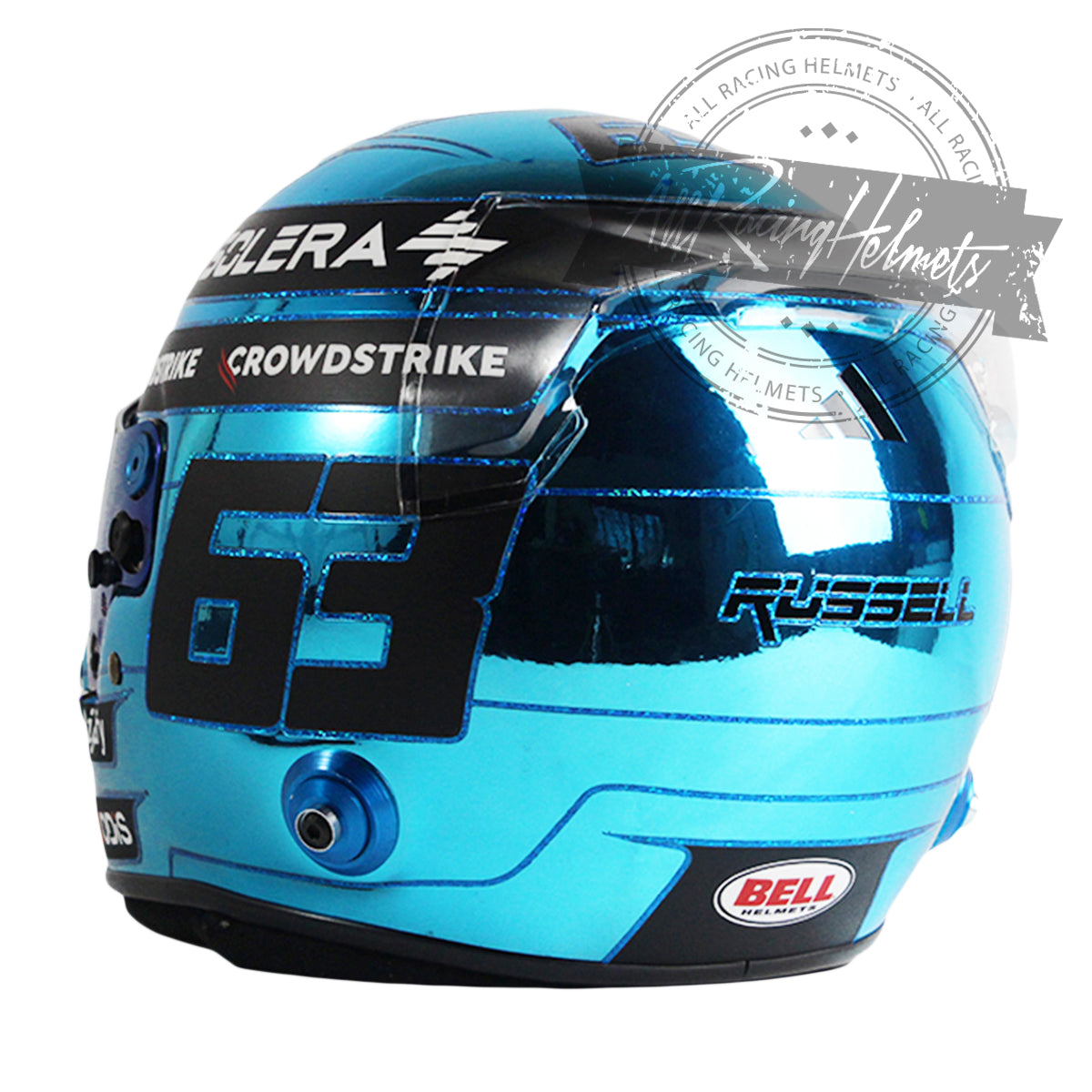 George Russell 2025 Singapore GP F1 Replica Helmet 1:1 Scale