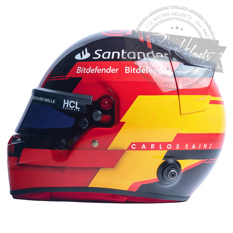 Carlos Sainz 2023 F1 Replica Helmet Scale 1:1