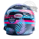 Carlos Sainz 2023 Miami GP F1 Replica Helmet Scale 1:1