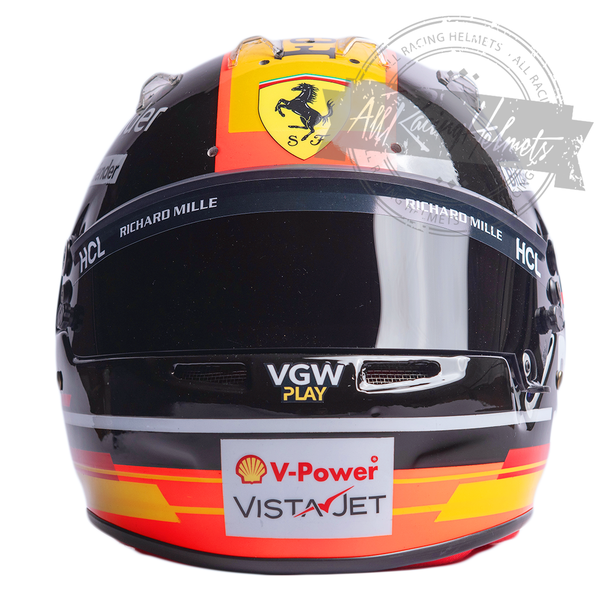Casco réplica F1 Carlos Sainz 2023 Monza GP Escala 1:1