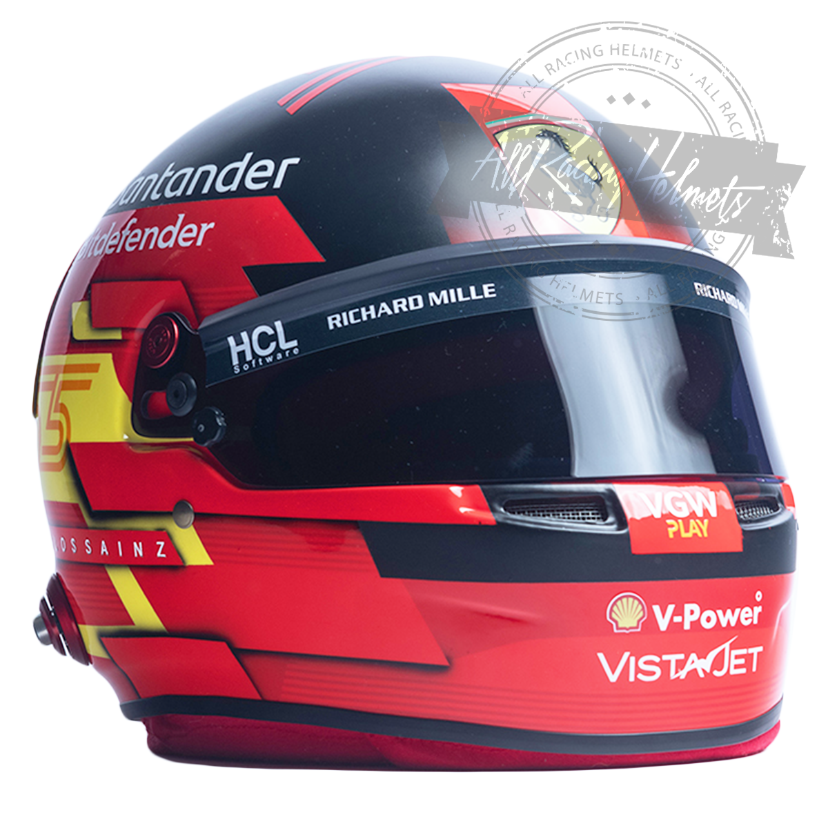 Carlos Sainz 2024 F1 Replica Helmet 1:1 Scale