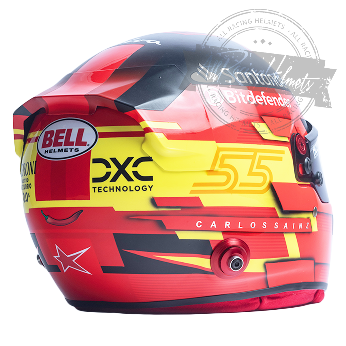 Carlos Sainz 2024 F1 Replica Helmet 1:1 Scale