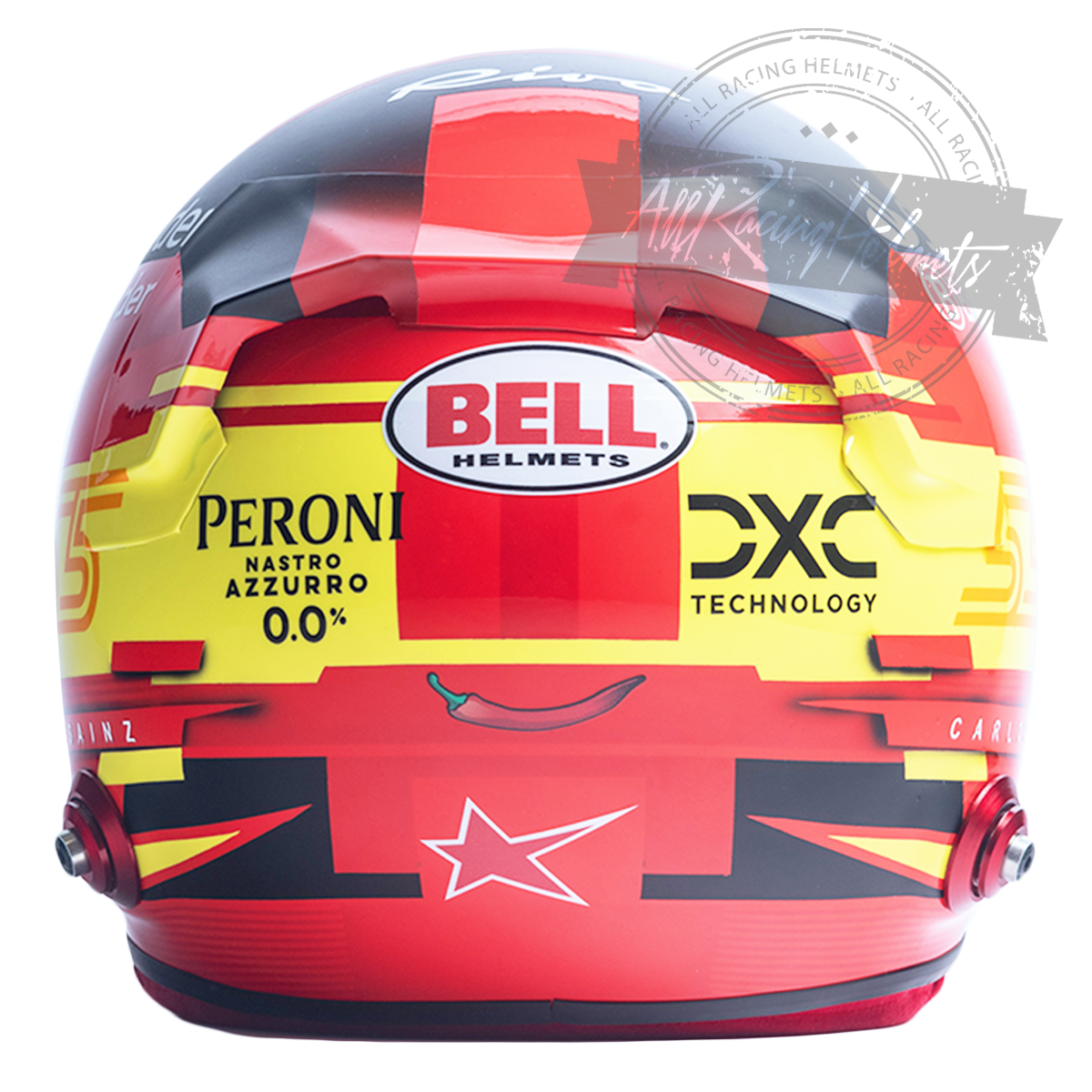 Carlos Sainz 2024 F1 Replica Helmet 1:1 Scale