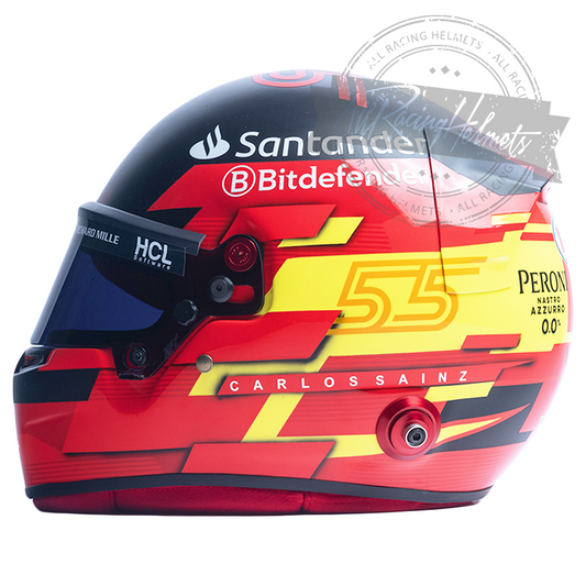 Casque F1 Réplique Carlos Sainz 2024 Échelle 1:1