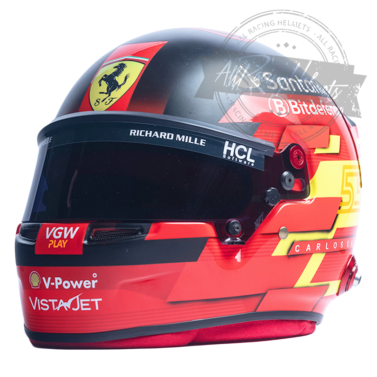 Carlos Sainz 2024 F1 Replica Helmet 1:1 Scale