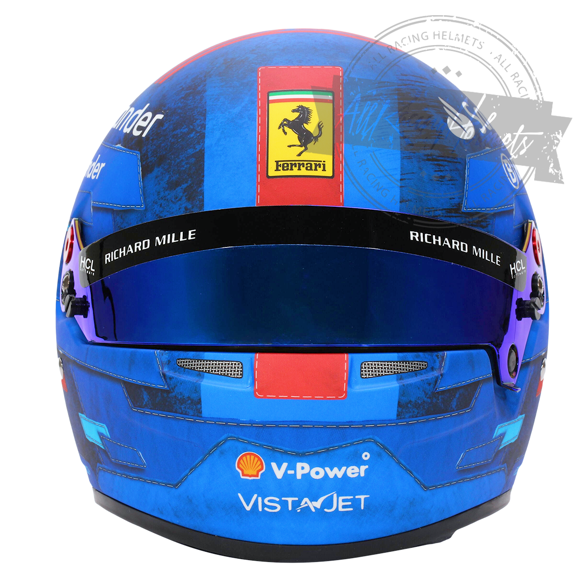 Casque Réplique F1 Carlos Sainz Grand Prix de Miami 2024 Échelle 1:1