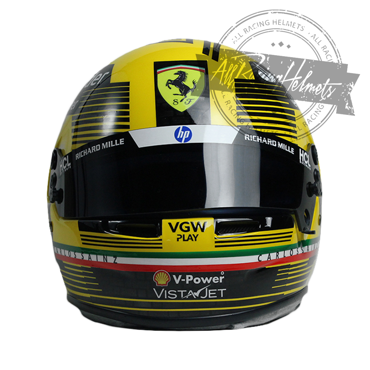Carlos Sainz 2024 Monza GP F1 Replica Helmet 1:1 Scale