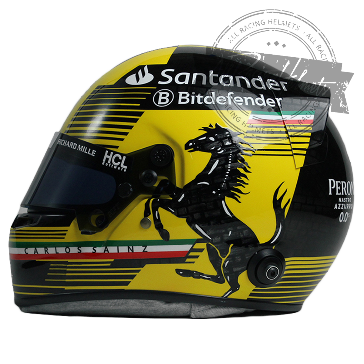 Carlos Sainz 2024 Monza GP F1 Replica Helmet 1:1 Scale