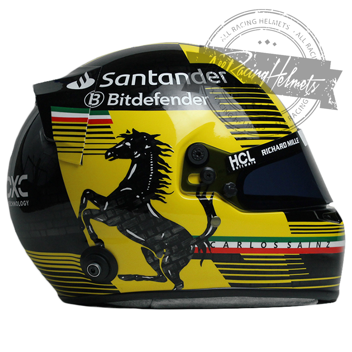 Carlos Sainz 2024 Monza GP F1 Replica Helmet 1:1 Scale