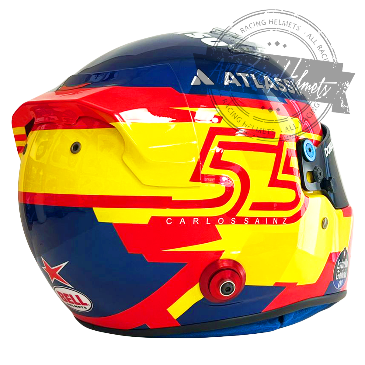 Carlos Sainz 2025 F1 Replica Helmet 1:1 Scale