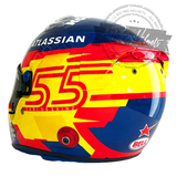Carlos Sainz 2025 F1 Replica Helmet Scale 1:1