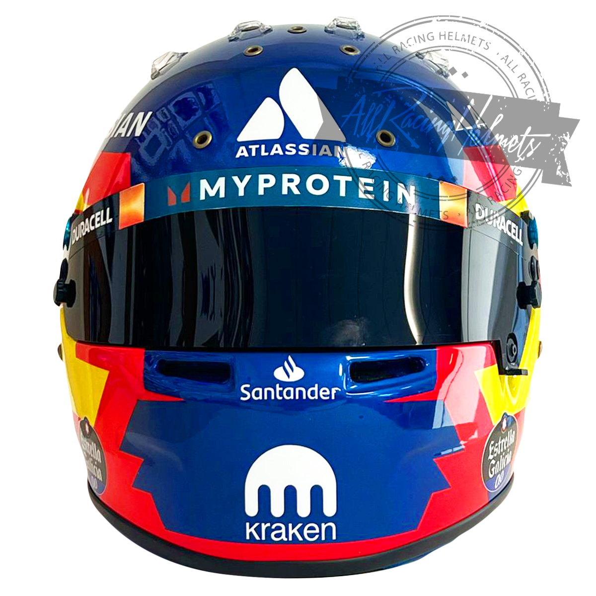 Helmet 1/2 Sainz 2018 French Gp