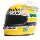 Ayrton Senna 1979 Karting Replica Helmet Scale 1:1