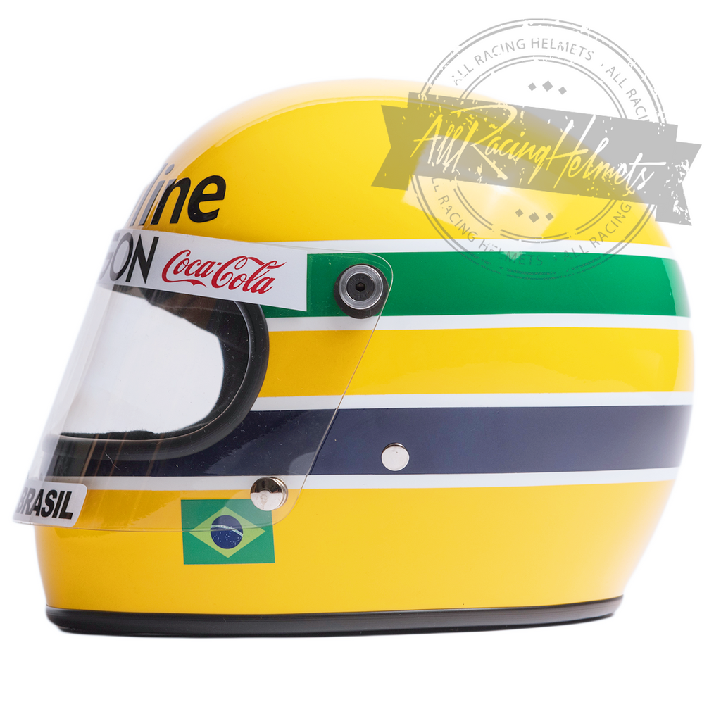 Ayrton Senna 1979 Karting Replica Helmet Scale 1:1