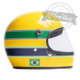 Ayrton Senna 1981 Formula Ford 1600 Replica Helmet Scale 1:1