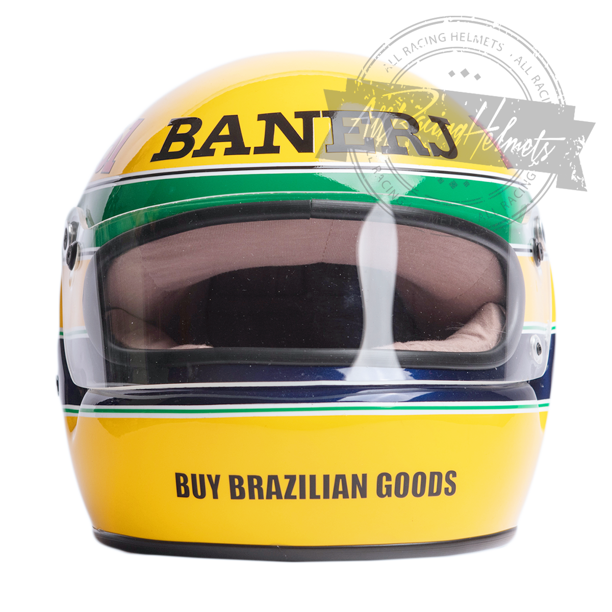 Ayrton Senna 1983 Test F1 Replica Helmet 1:1 Scale