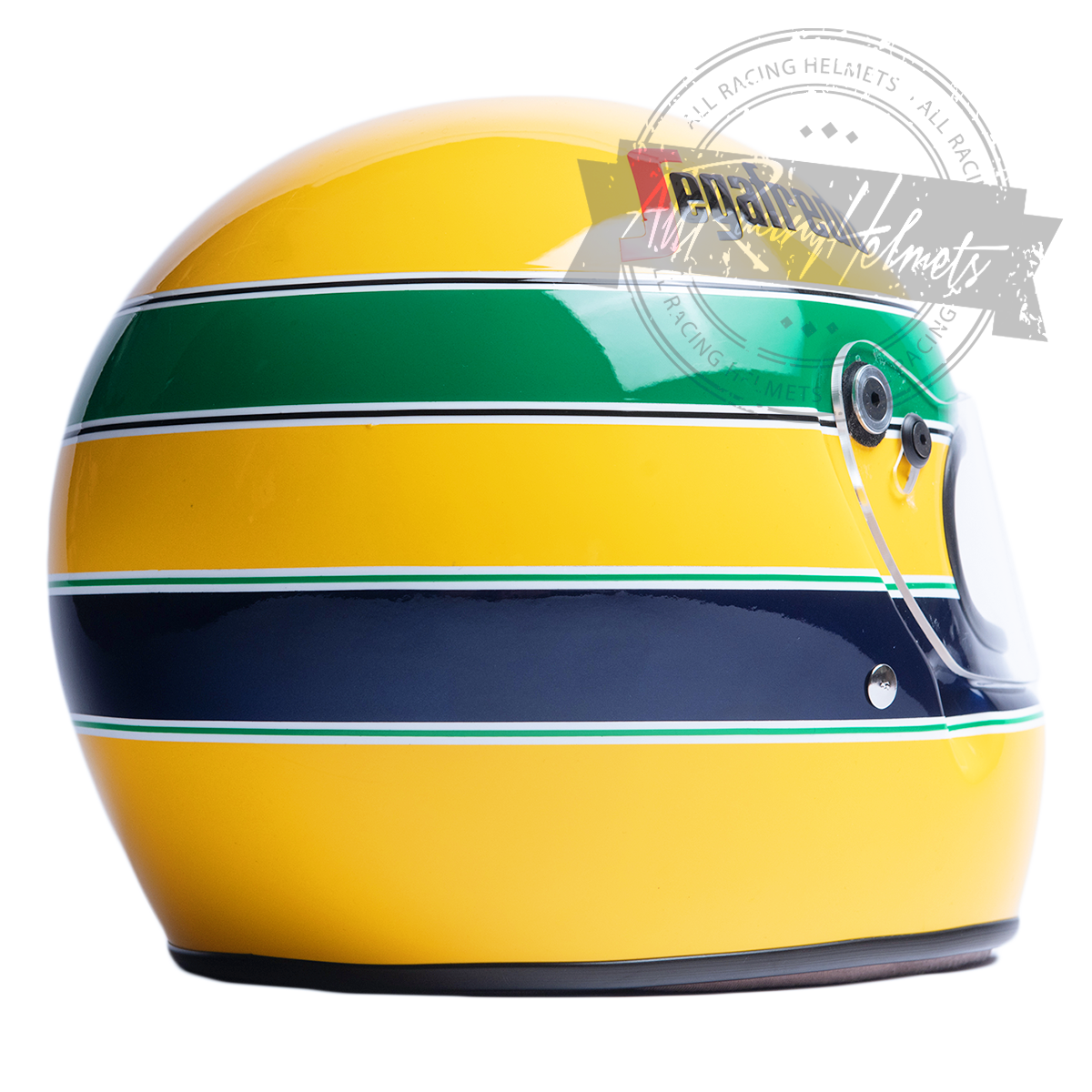 Ayrton Senna 1984 F1 Replica Helmet 1:1 Scale