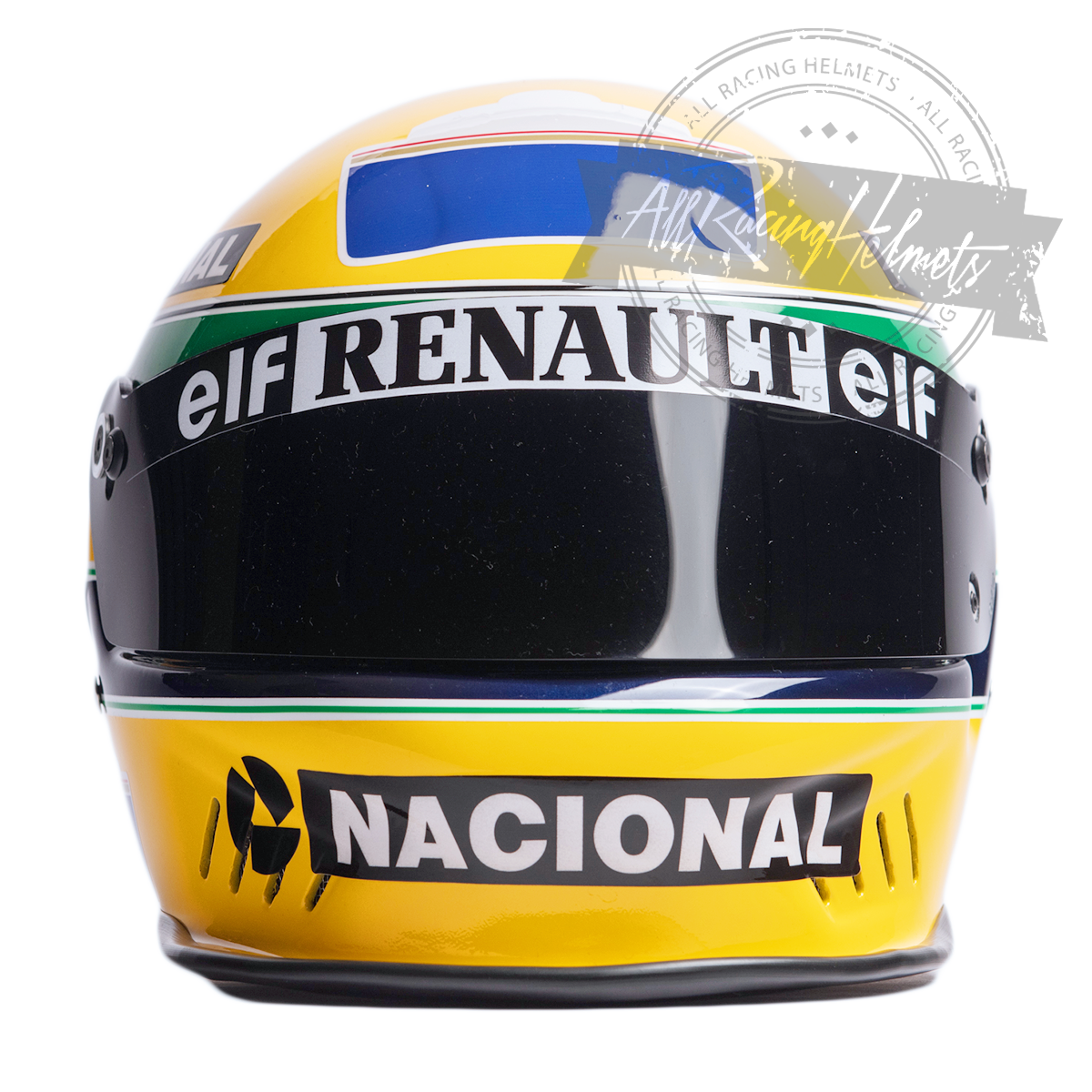 Ayrton Senna 1994 Test Paul Ricard F1 Replica Helmet | Full Scale 1:1