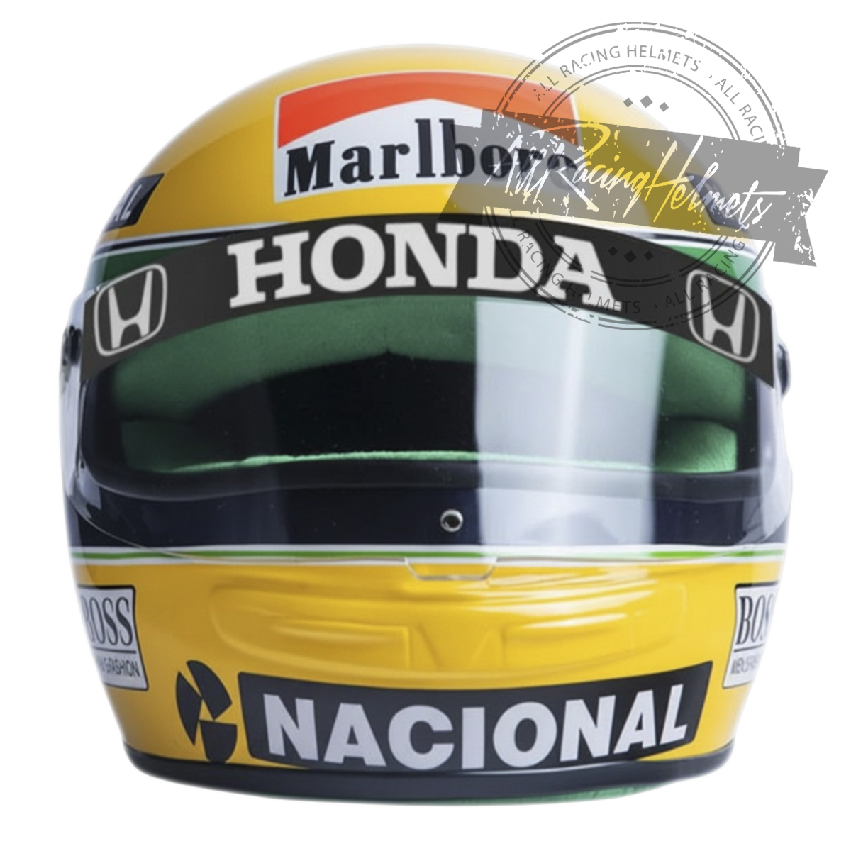 Ayrton Senna 1991 F1 Replica Helmet 1:1 Scale