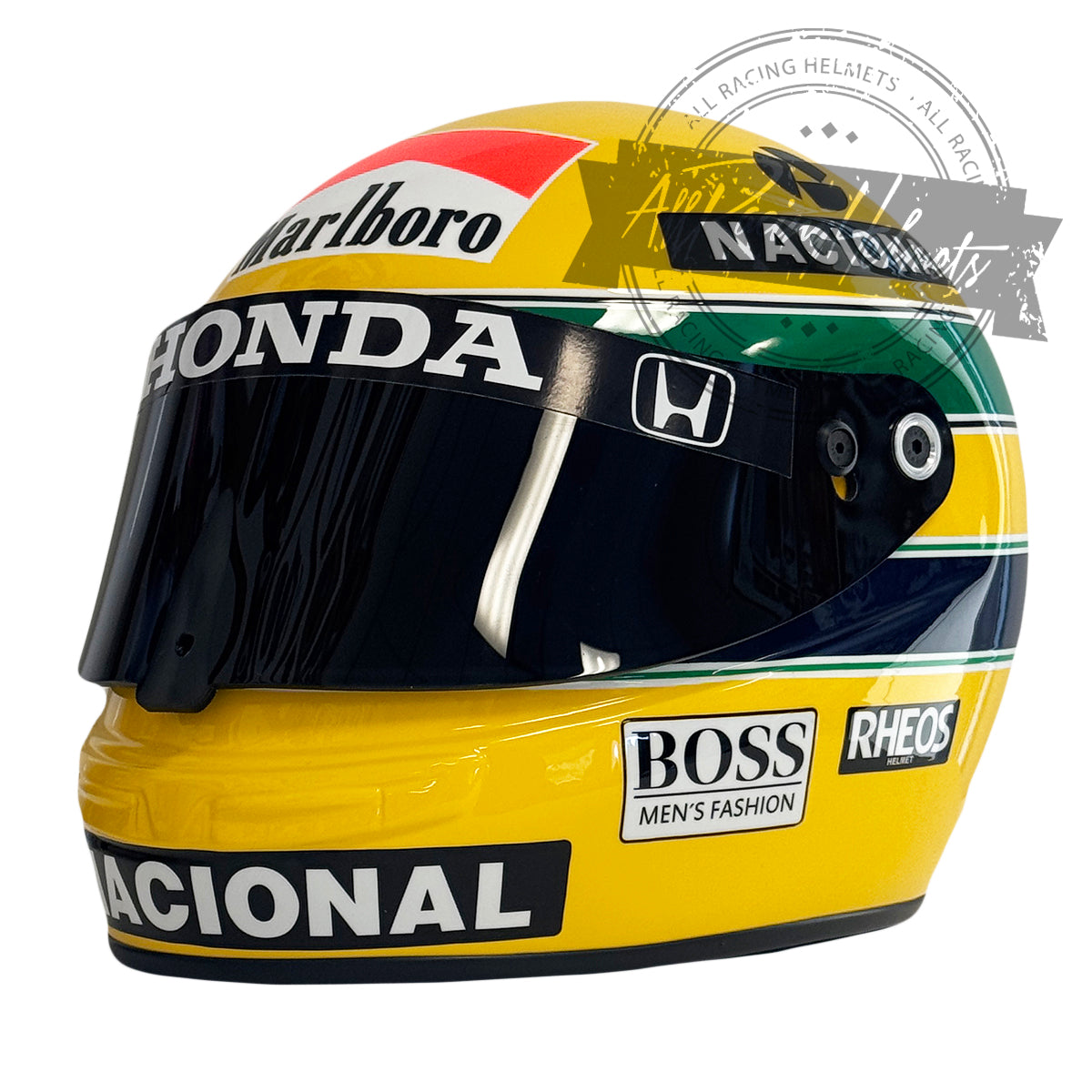 Ayrton Senna 1991 F1 Replica Helmet 1:1 Scale