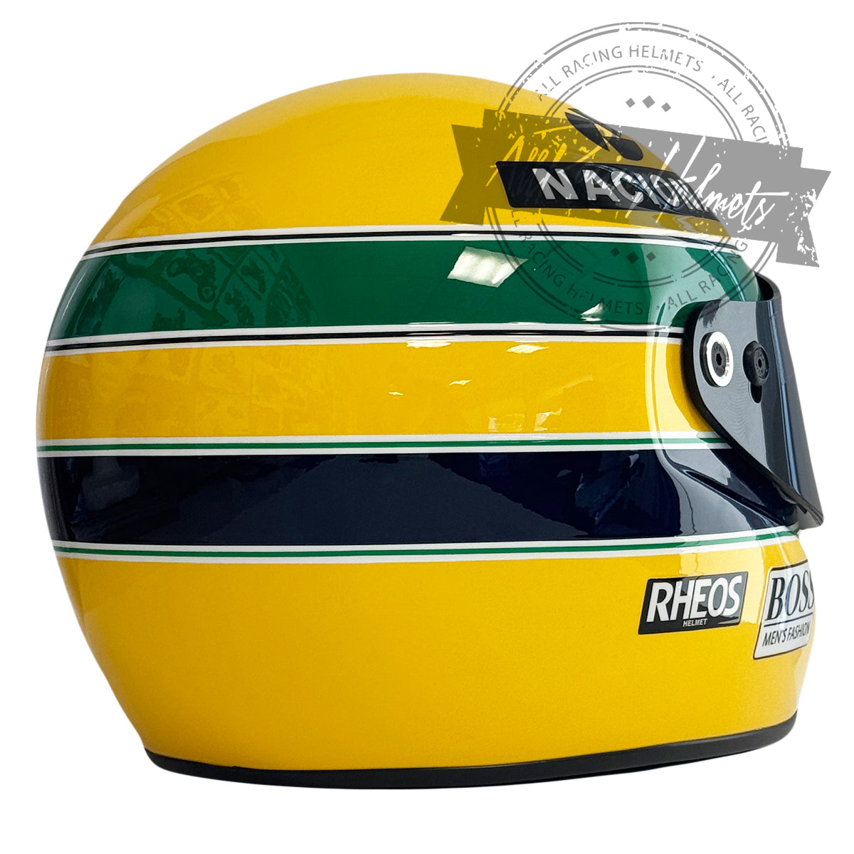 Ayrton Senna 1991 F1 Replica Helmet | Full Scale 1:1 | All Racing