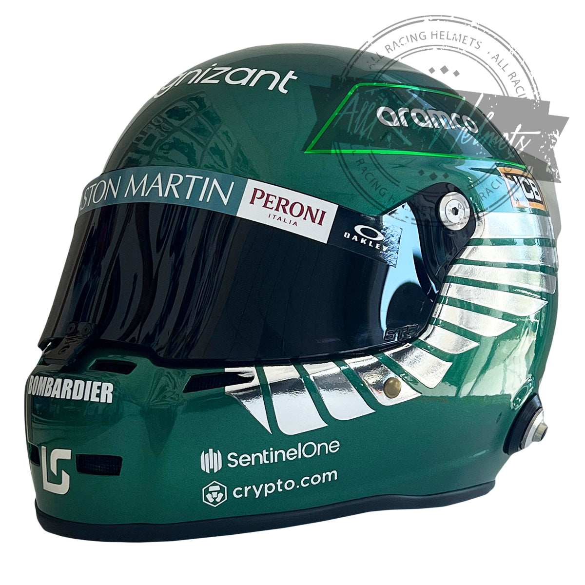 Lance Stroll 2023 F1 Replica Helmet 1:1 Scale