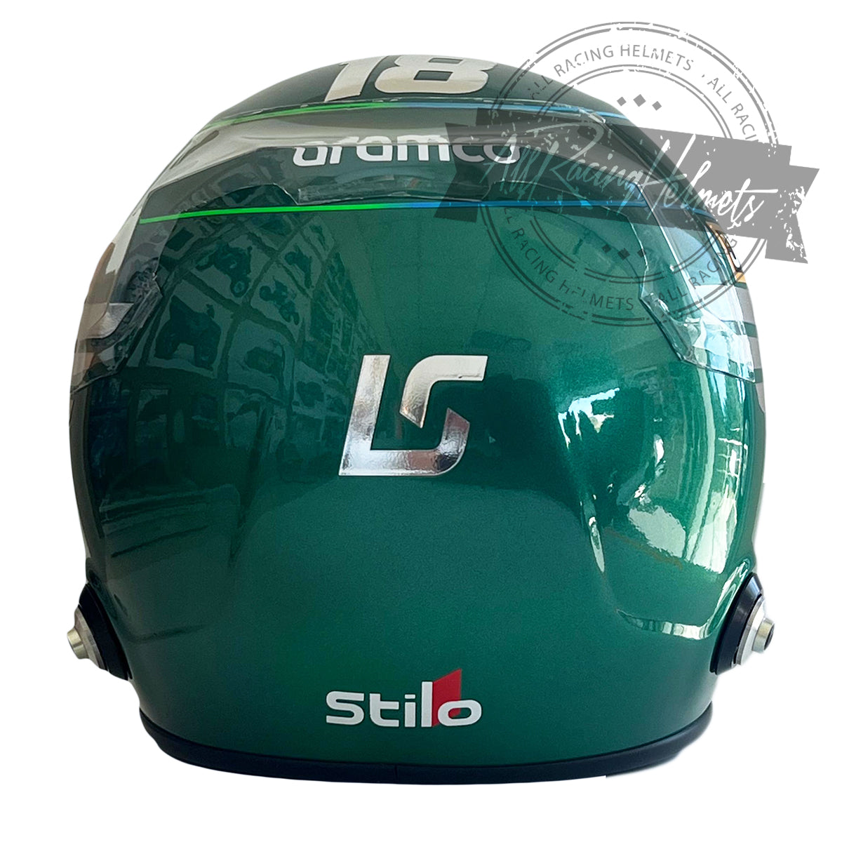 Lance Stroll 2023 F1 Replica Helmet 1:1 Scale