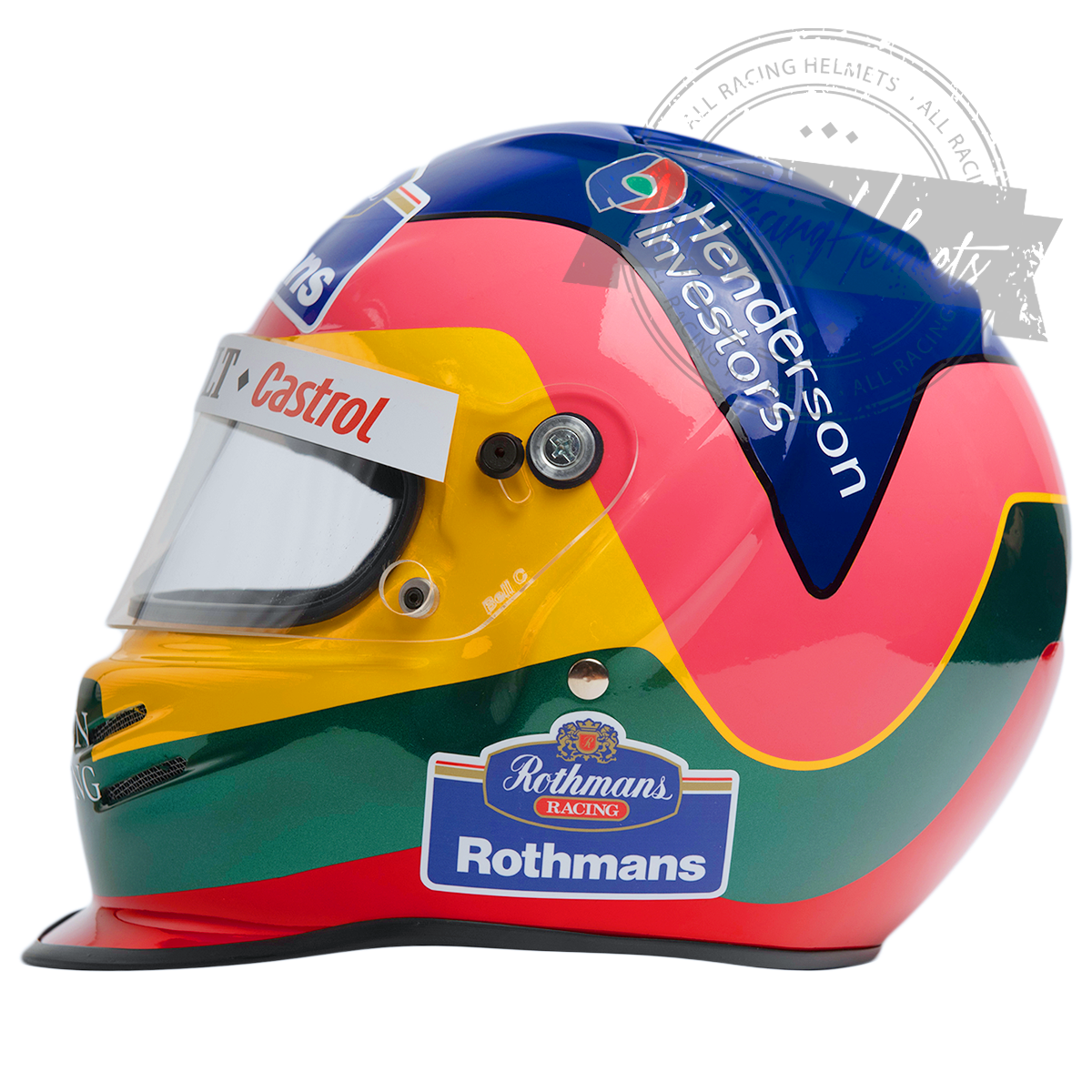 Jacques Villeneuve 1997 F1 Replica Helmet 1:1 Scale