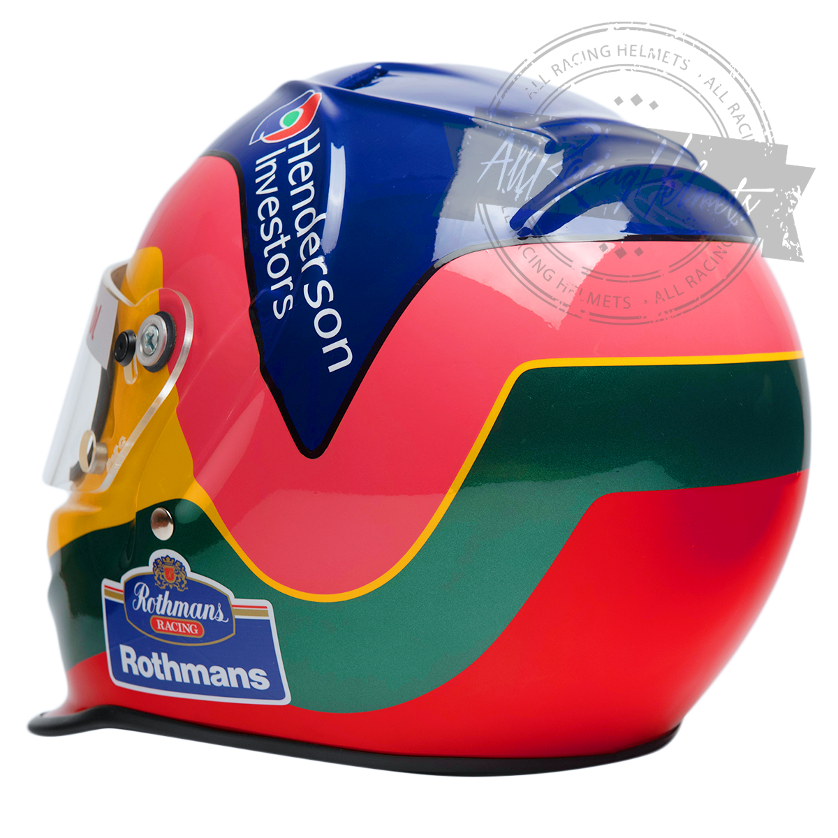 Jacques Villeneuve 1997 F1 Replica Helmet 1:1 Scale