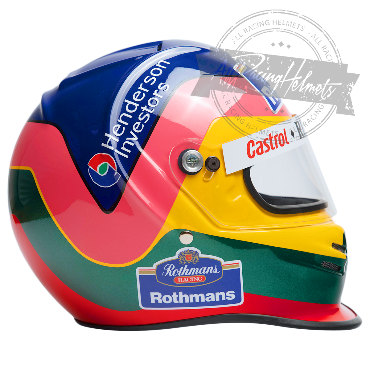Jacques Villeneuve 1997 F1 Replica Helmet 1:1 Scale
