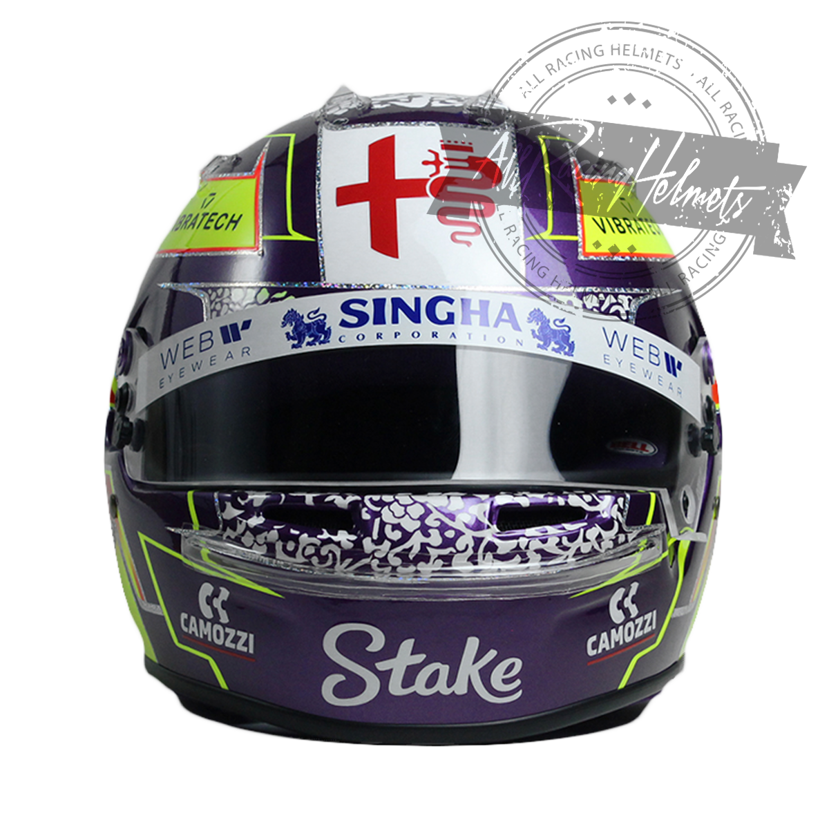 Zhou Guanyu 2023 F1 Replica Helmet 1:1 Scale
