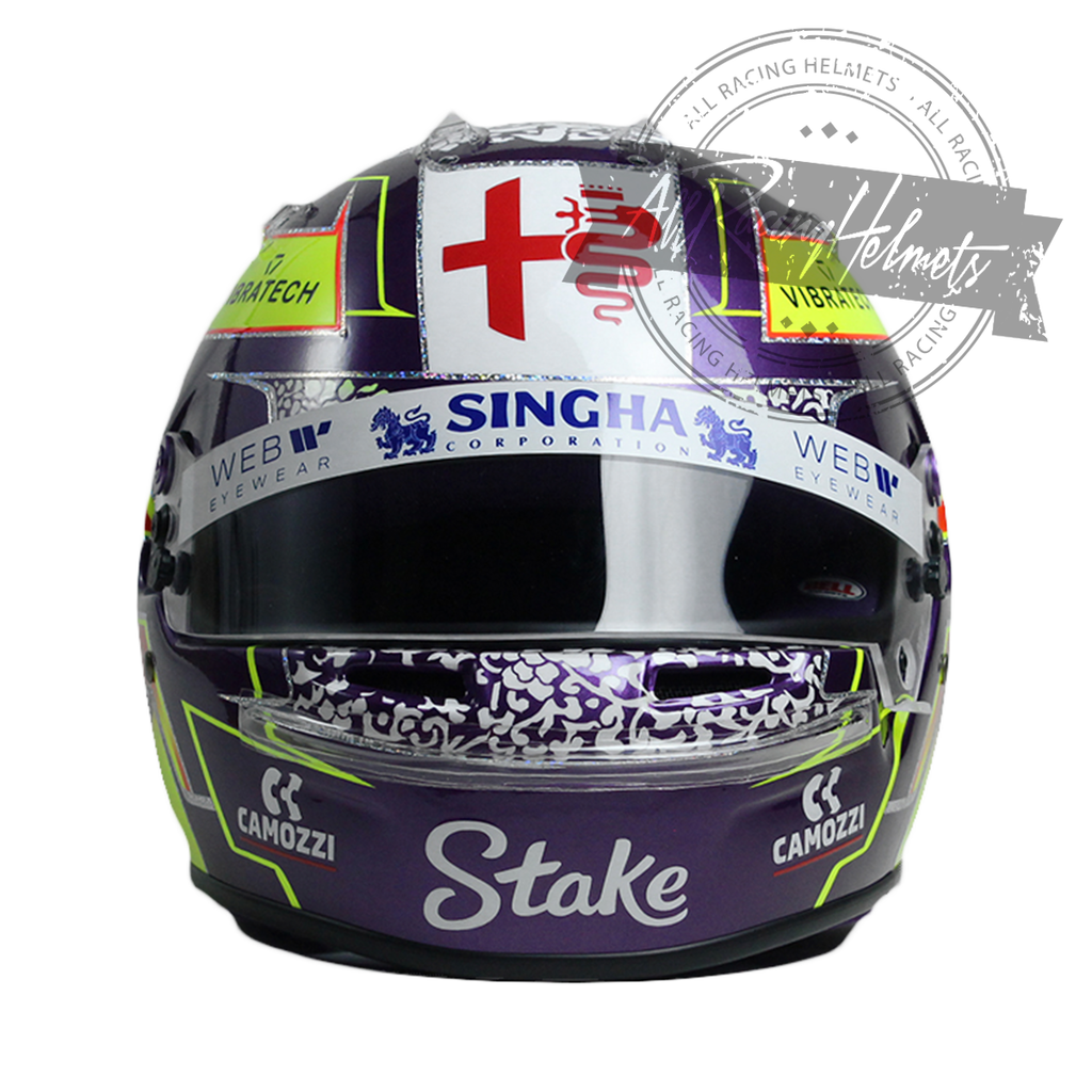 Zhou Guanyu 2023 F1 Replica Helmet Scale 1:1 – All Racing