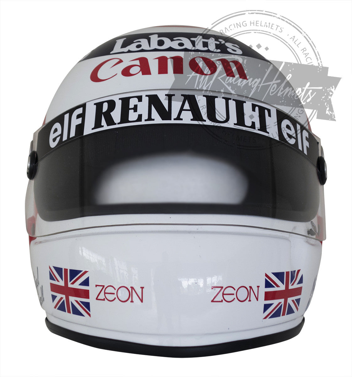 Casco réplica F1 Nigel Mansell 1991 a escala 1:1