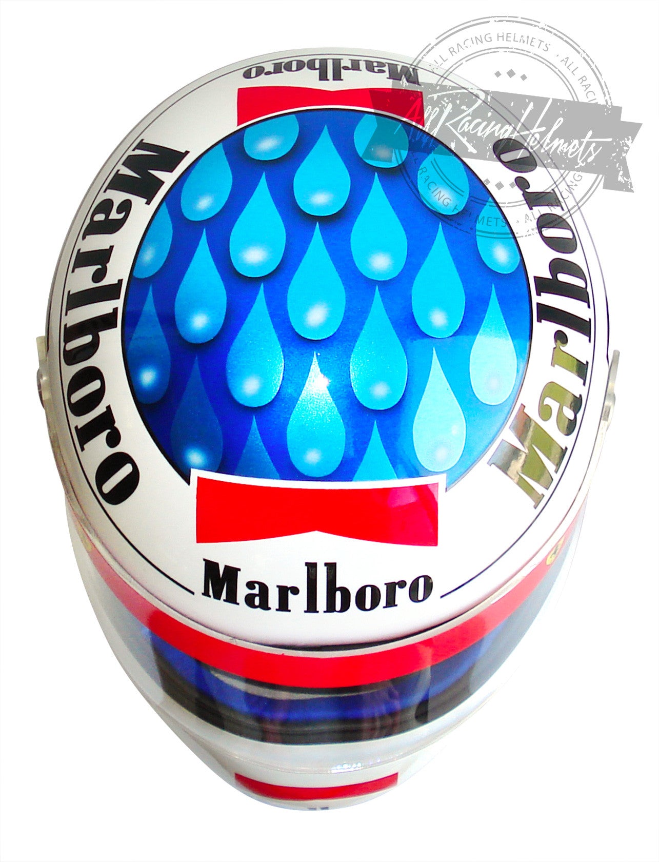 Jean Alesi 1995 F1 Replica Helmet Scale 1:1