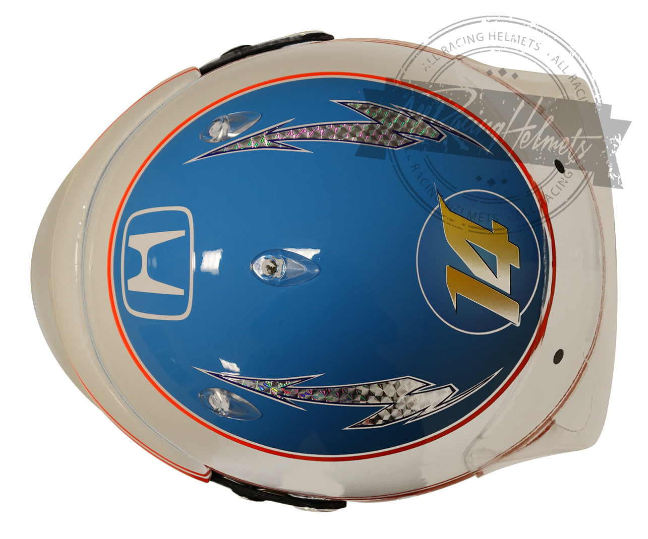 Fernando Alonso 2016 F1 Replica Helmet 1:1 Scale