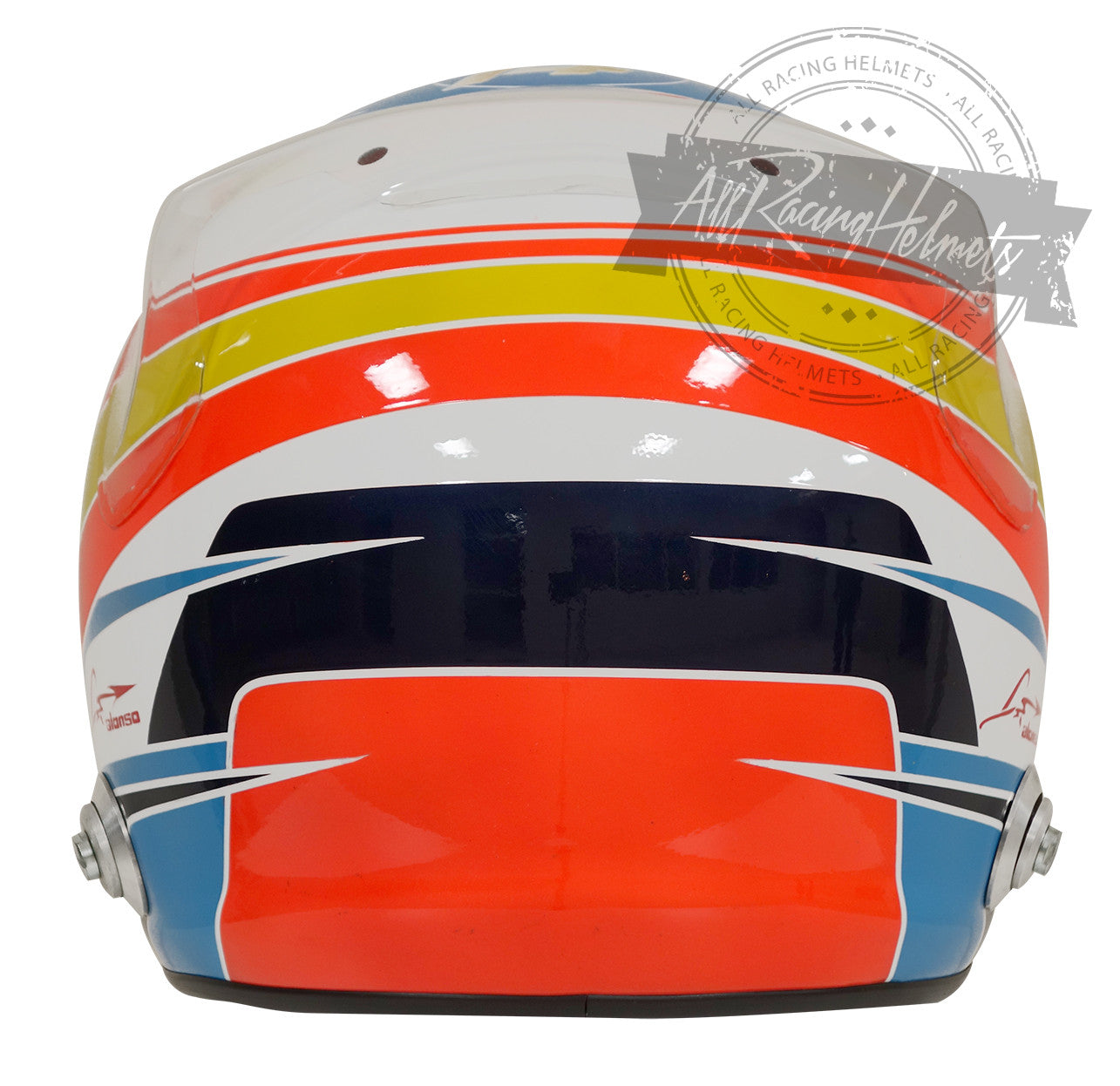 Fernando Alonso 2016 F1 Replica Helmet 1:1 Scale