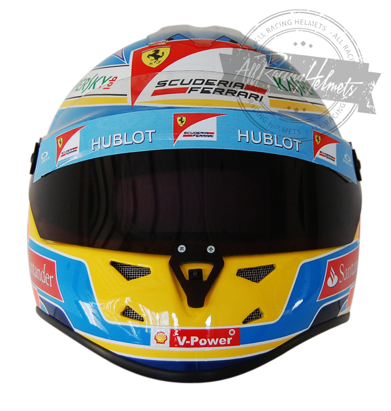 Casco réplica Fernando Alonso F1 2014 a escala 1:1