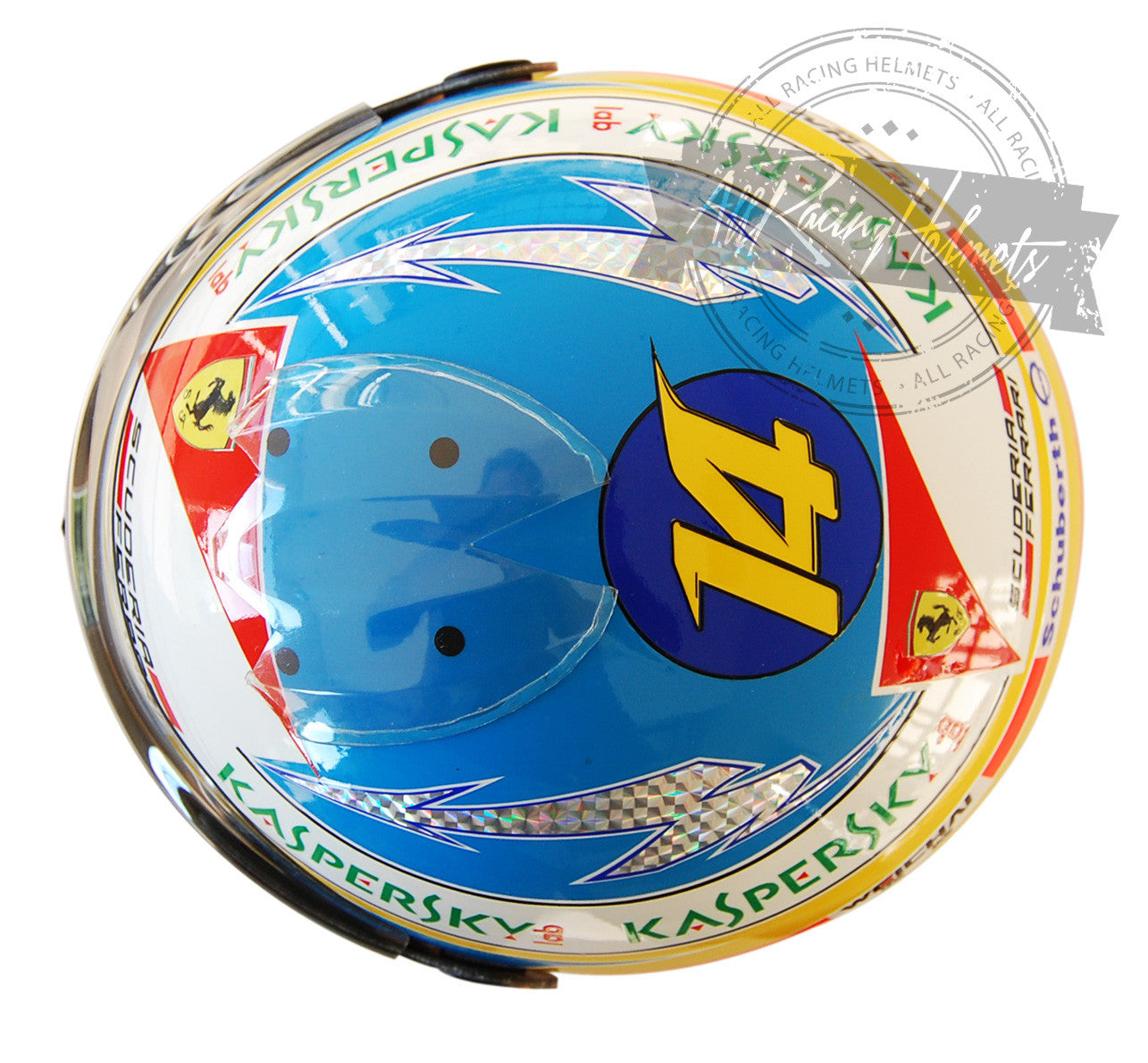 Casco réplica Fernando Alonso F1 2014 a escala 1:1