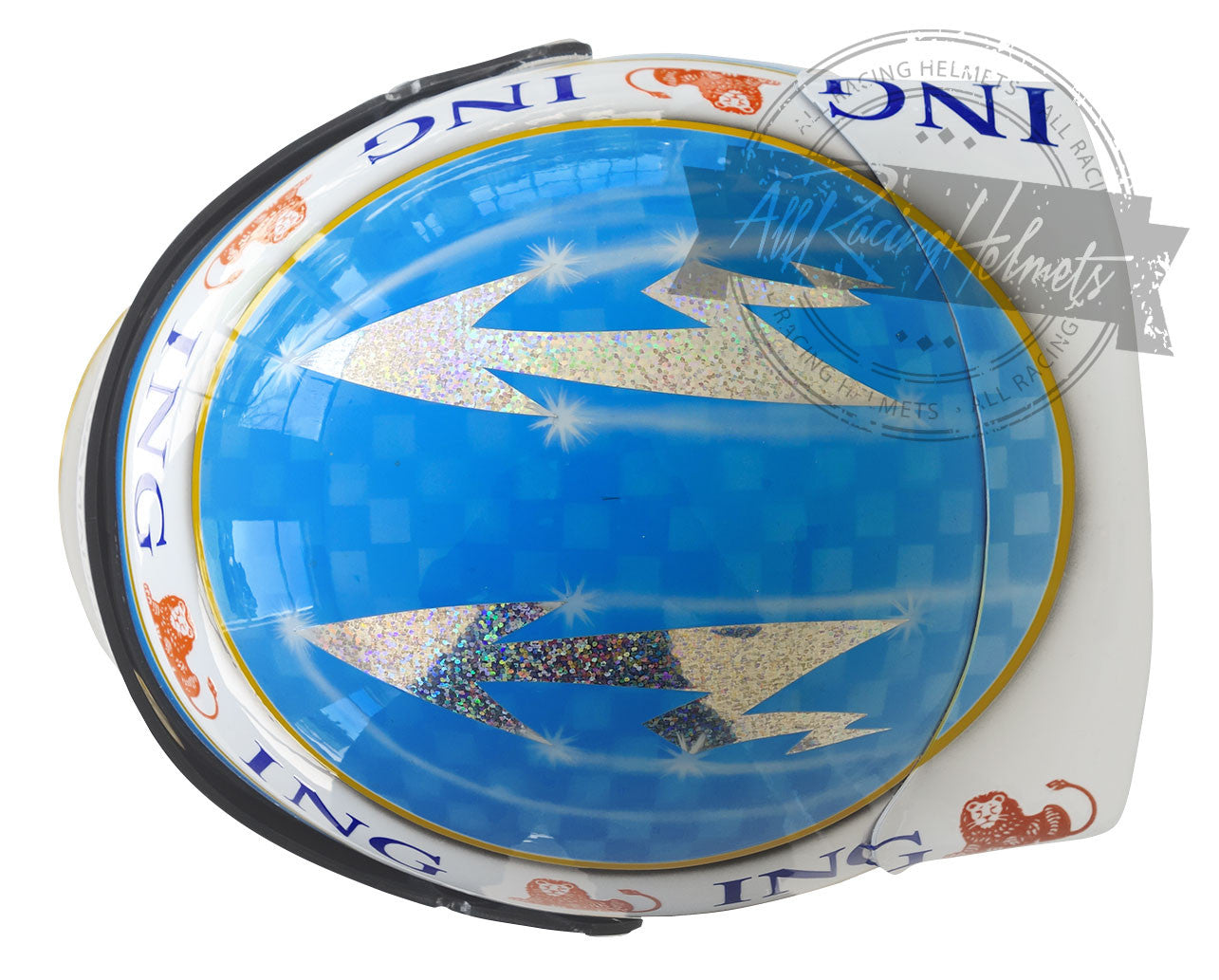 Casco Réplica Fernando Alonso F1 2008 Escala 1:1