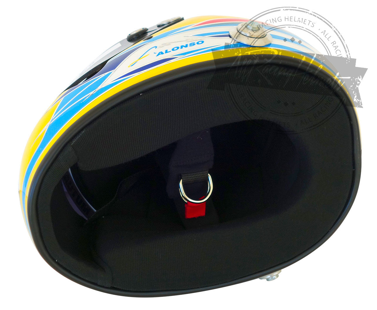 Casco Réplica Fernando Alonso F1 2008 Escala 1:1