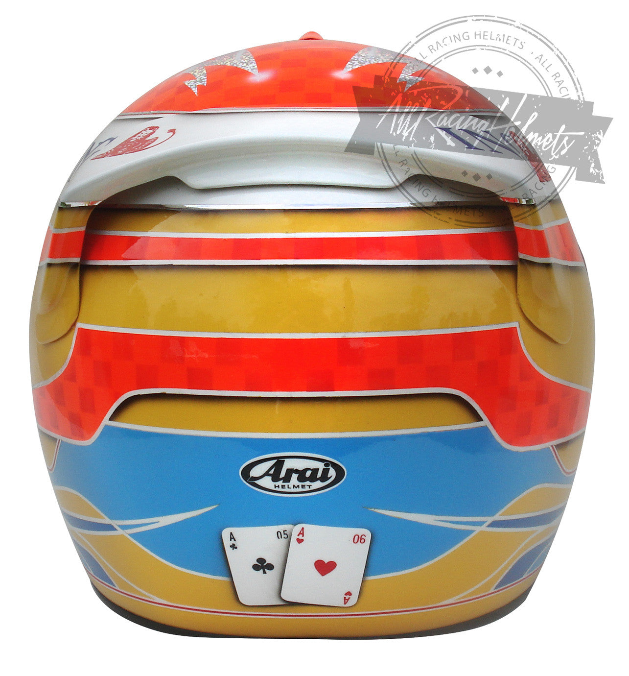 Fernando Alonso 2009 F1 Replica Helmet 1:1 Scale
