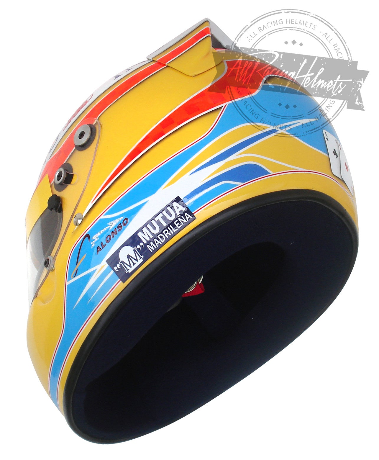 Fernando Alonso 2009 F1 Replica Helmet 1:1 Scale
