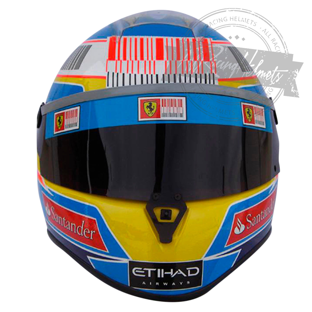 shoei helmet 2010 Fernando Alonso 2010 F1 Replica Helmet | Full Scale 1:1