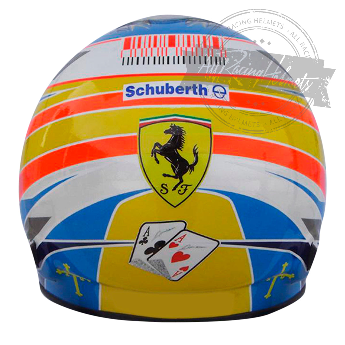 Fernando Alonso 2010 F1 Replica Helmet | Full Scale 1:1