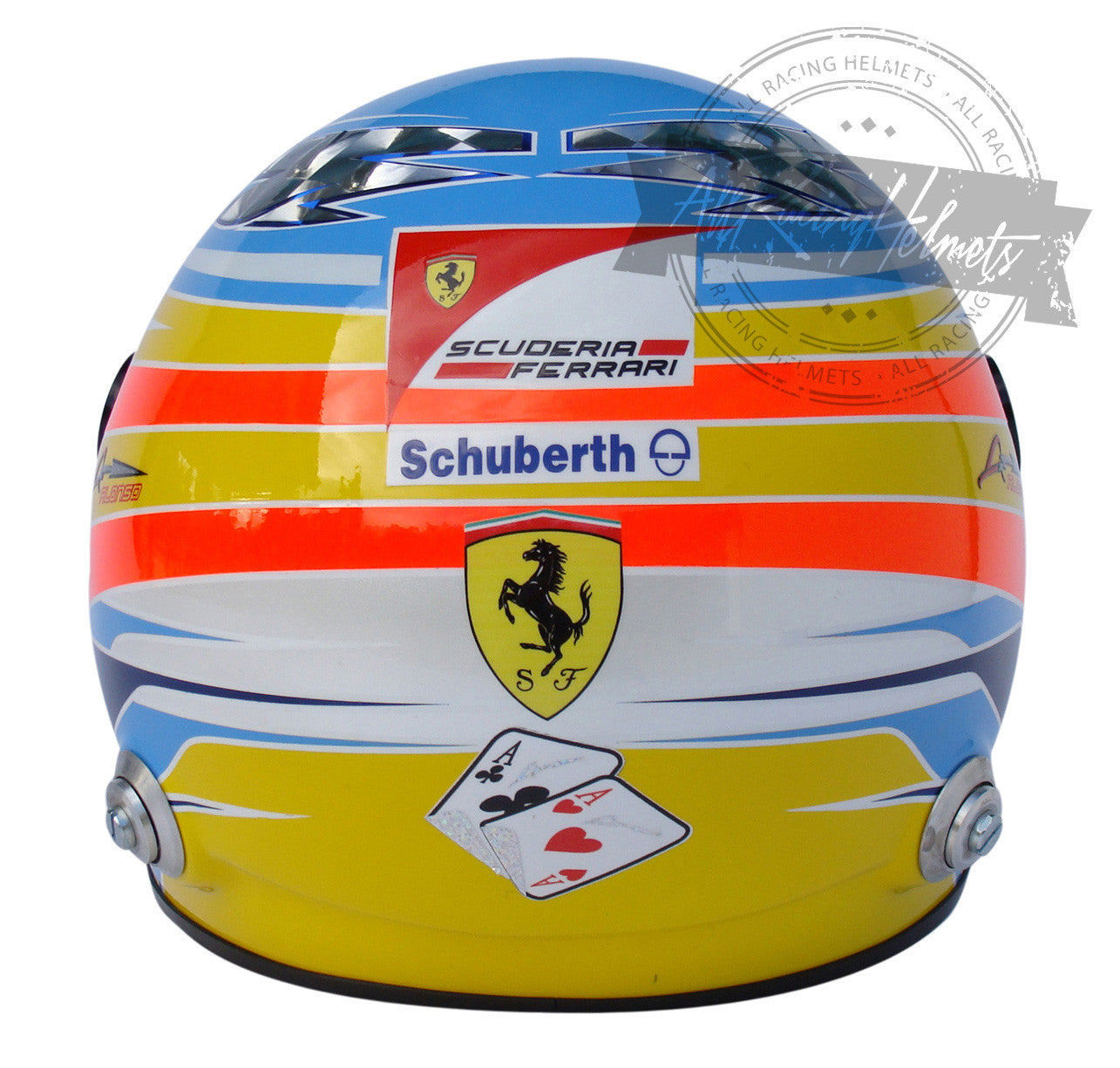 Fernando Alonso 2011 F1 Replica Helmet 1:1 Scale