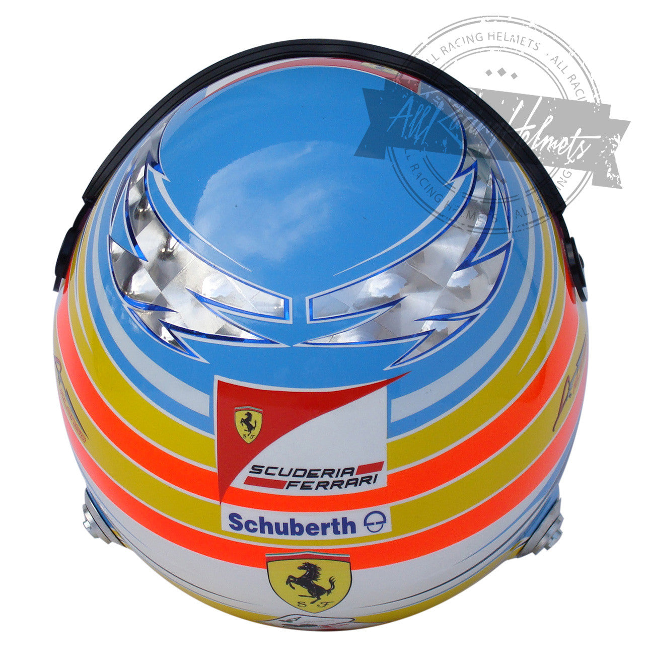 Fernando Alonso 2011 F1 Replica Helmet 1:1 Scale