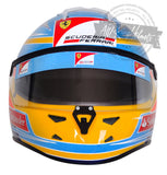 Fernando Alonso 2012 F1 Replica Helmet Scale 1:1