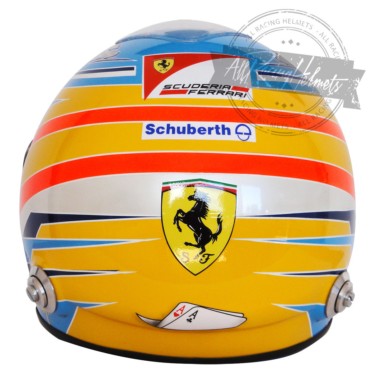 Fernando Alonso 2012 F1 Replica Helmet 1:1 Scale